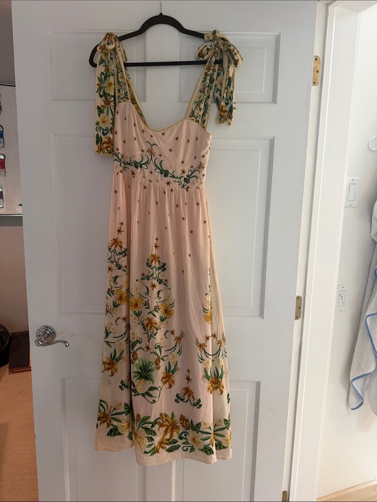 FARM Rio Dresses & Skirts - Farm Rio Pink Botanical Maxi Dress